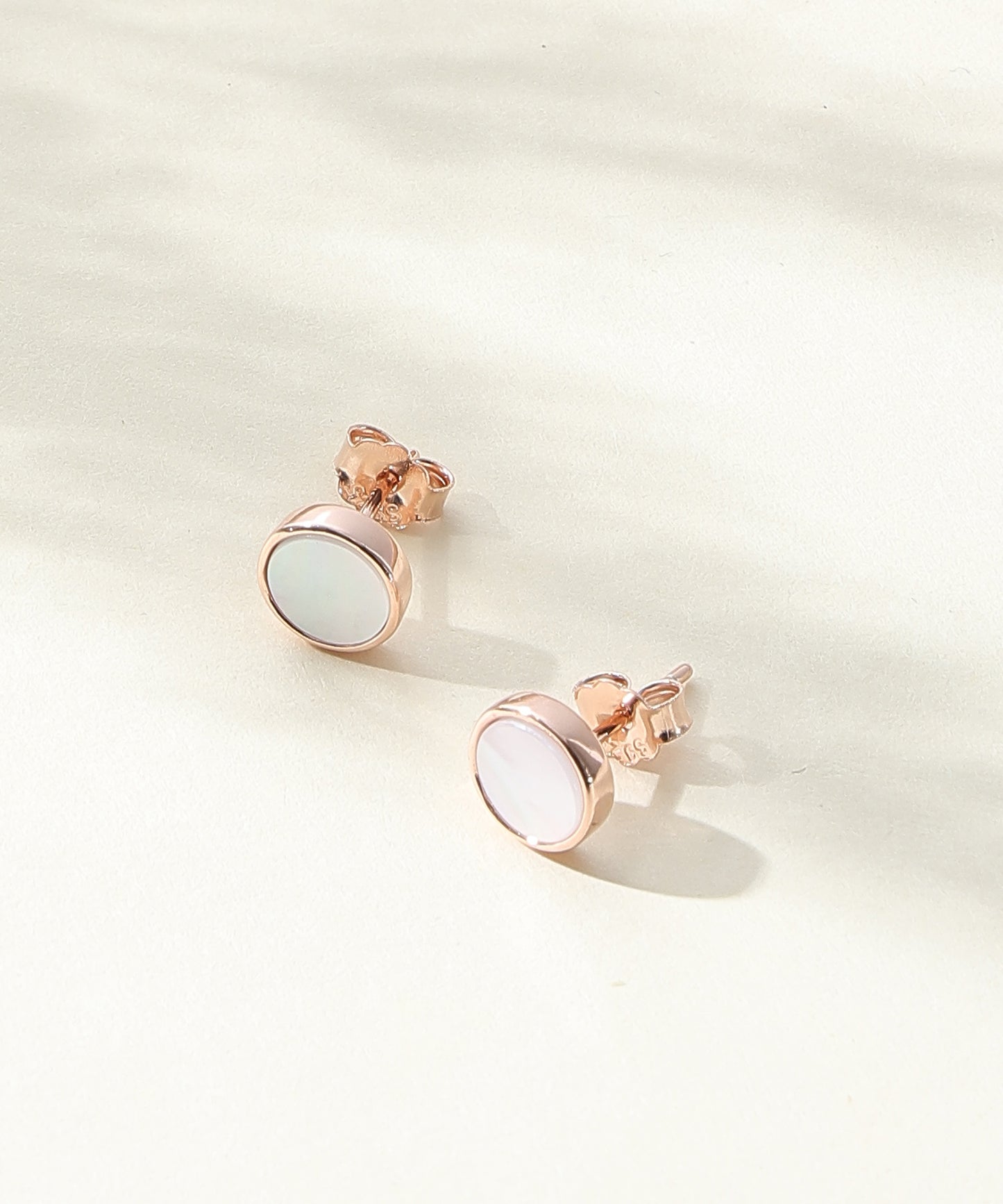 Siora Jewels Minimal Pearl 925 Silver Pendant Set for Women | Rose Gold Finish with Pearl & Zircon Detailing