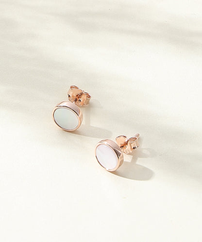 Siora Jewels Minimal Pearl 925 Silver Pendant Set for Women | Rose Gold Finish with Pearl & Zircon Detailing